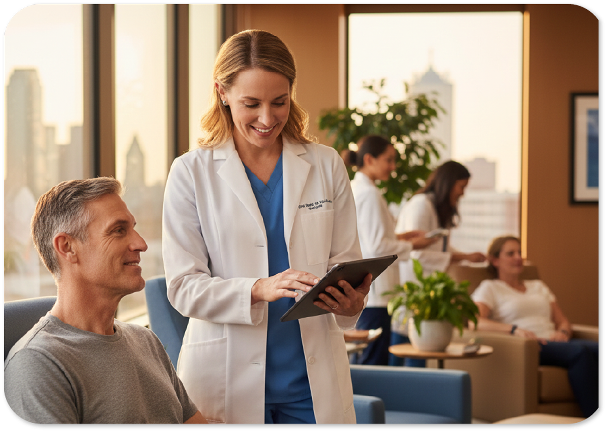 Doctor-Patient Consultation at Advanced Dialysis Institute